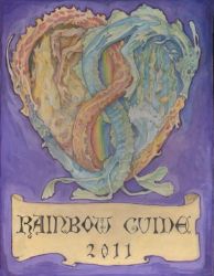The cover of the most recent issue of the Rainbow Guide