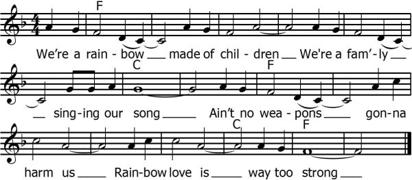 We�re a Rainbow